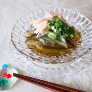 減塩お控えめめんつゆでナスそうめん