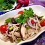 簡単!タイ風きのことひき肉のスパイシーサラダ!!