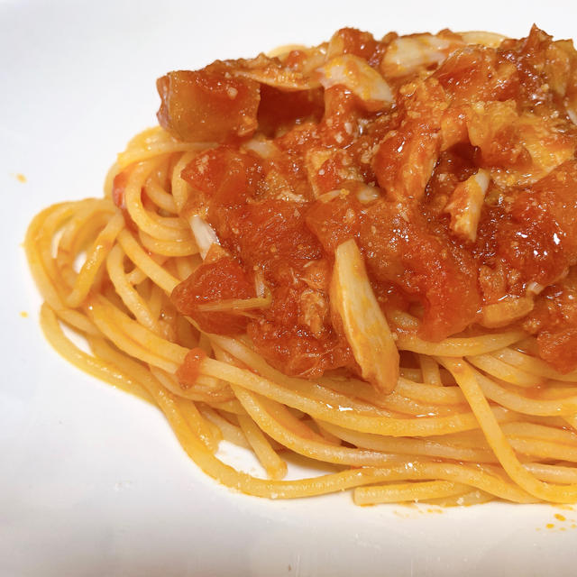 トマトとにんにくのパスタ By Annaさん レシピブログ 料理ブログのレシピ満載