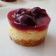 ダークチェリーのチーズケーキ