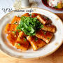 韓国風甘辛 豚バラ豆腐ステーキ。甘辛照り照り♪ コラーゲンを摂取！！