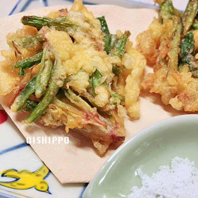 ほうれん草の根元の天ぷら By おいしっぽさん レシピブログ 料理ブログのレシピ満載