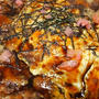 お好み焼きとHear to Heartのリダ