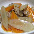 鶏ごぼうのうま煮＜生姜と胡麻の風味＞