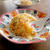 香菜と卵のチャーハン