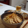 鶏チャーシューでざる麺（Chilled Chinese Noodles with Chicken Char Sui and Veggies）