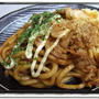 キムチお好み焼きうどん
