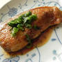 ぶりのにんにく酢醤油焼き