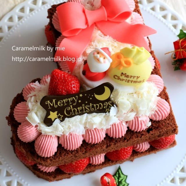 意外と簡単 クリスマスブーツのチョコレートケーキ クリスマスケーキ By きゃらめるみるく みぃさん レシピブログ 料理ブログのレシピ満載
