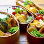 アスパラ巻き弁当