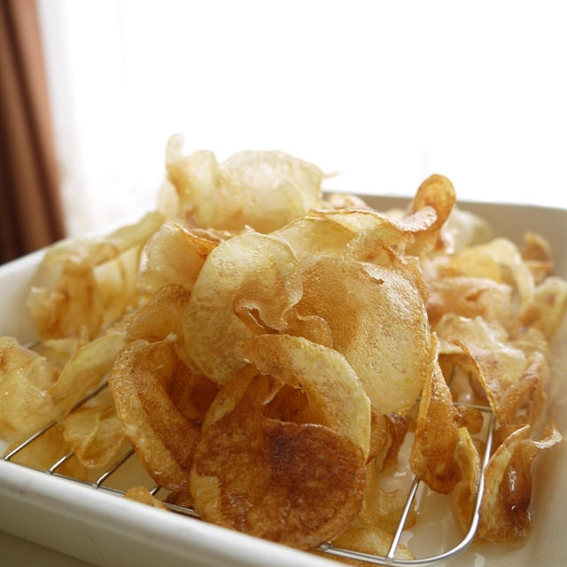 じゃがいも１個でポテトチップス By Mituru Kitaokaさん レシピブログ 料理ブログのレシピ満載