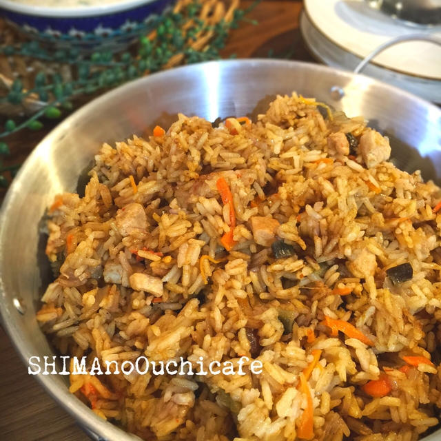 お家で簡単 インド料理 チキンビリヤニ インドのスパイシー炊き込み御飯 By Shimaさん レシピブログ 料理ブログのレシピ満載
