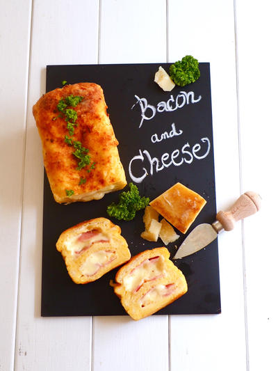 クロック・ケーク〜ベーコン&チーズ