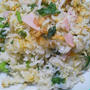 しらすと菜の花のチャーハン