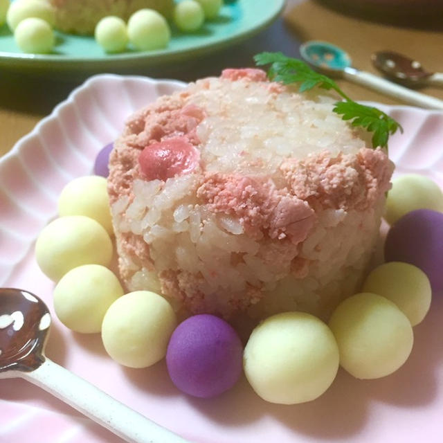 恋するピンクの タラコ炊き込みご飯