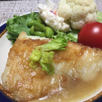   手軽にパパッとハレの日『あぶらかれいのレモンソテー』