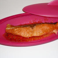 シリコンスチーマーで作る鮭の味噌焼き