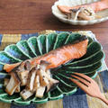 フライパン1つで簡単調理☆鮭ときのこのバジルソテー by kaana57さん