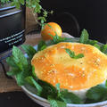 スィーツレッスンはオレンジで爽やか二層のレアーチーズケーキ・・オレンジナーでシュワシュワゼリー