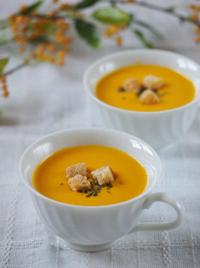 シンプル！かぼちゃスープ