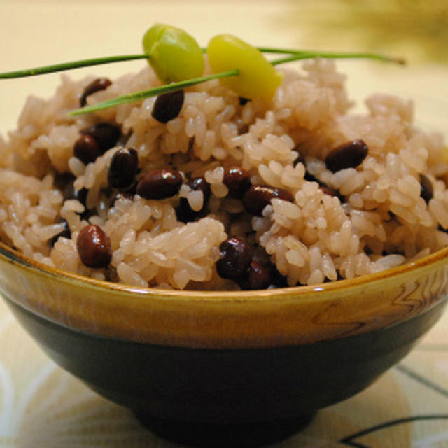 レンジで簡単♪ ふっくら美味しい〜 お赤飯 ☆