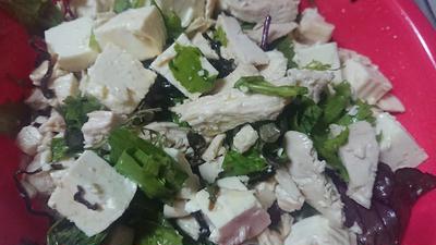 スーパー糖質制限食(糖質量1日60g以下) 豆腐昆布サラダ