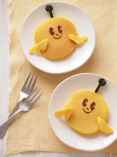キビタンのかぼちゃとお豆腐のパンケーキ