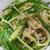 ＊水菜とオクラの梅パスタ