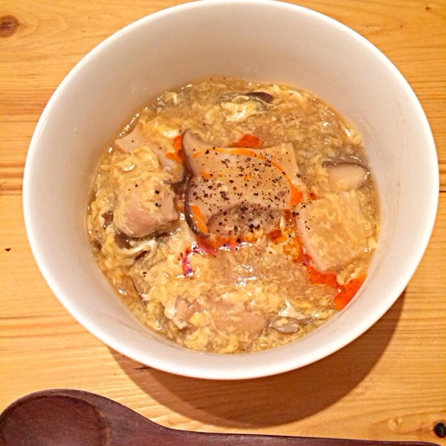 サンラータン風スープ