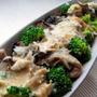 牡蠣とブロッコリーの味噌クリームグラタン