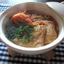 手抜ききつねうどんのお昼ごはん。