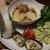 鶏肉と長いもの麺つゆバター炒め・プレート。