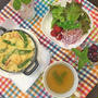 ミキサーで簡単ホワイトソース作り・旬のスナップエンドと海老で豆乳グラタン～♪♪
