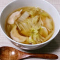 余った水餃子で簡単ポン酢柚子胡椒スープ