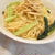 ささみと小松菜のドライトマトパスタ