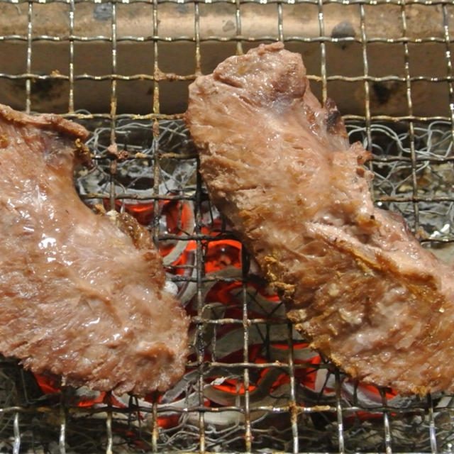 きはだまぐろ（ほほ肉）の炭火焼