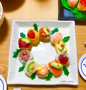 パーティーで盛り上がる 見た目も楽しい クリスマス寿司 5選 くらしのアンテナ レシピブログ