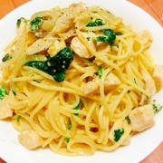 【ヘルシー＆節約】生クリームなし！鶏むね肉のクリームパスタ