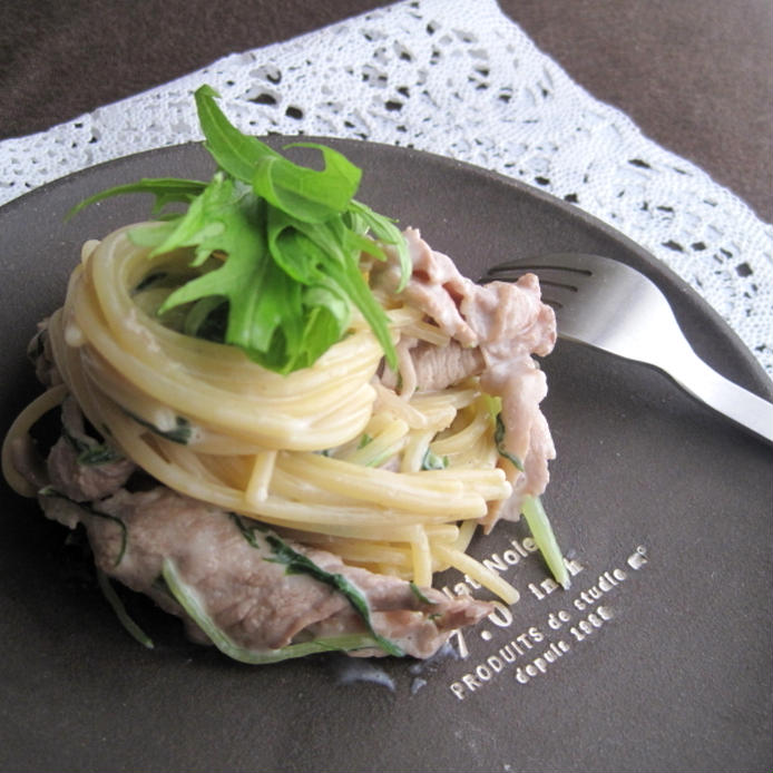 豚肉×水菜の人気レシピ16選。ジャンル別におすすめ料理を紹介の画像