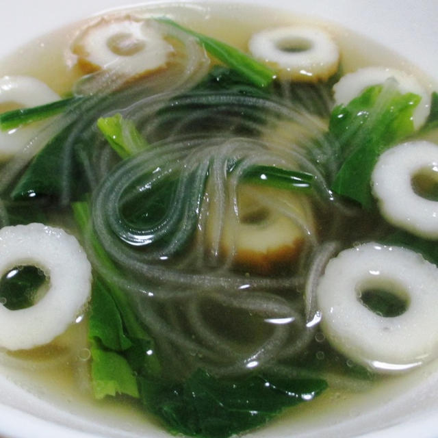ほうれん草とマロニーの中華スープ ヘルシー By Syu さん レシピブログ 料理ブログのレシピ満載