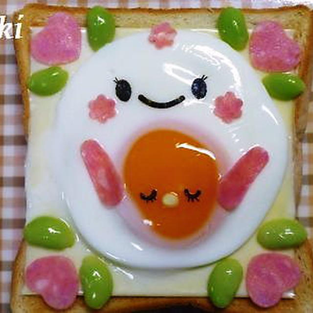 【Q.B.Bチーズ】ニワトリ親子**