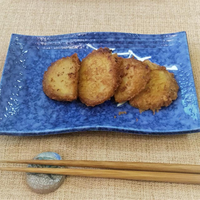 焼き芋の天ぷら・フライパンでサッとつくる