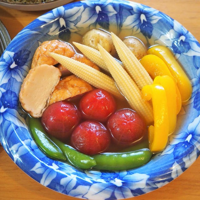 夏野菜の冷やしおでん By こよさん レシピブログ 料理ブログのレシピ満載