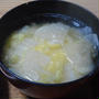 大根と白菜のみそ汁