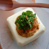 豆腐とツナマヨキムチで簡単おつまみ