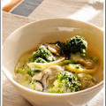 牡蠣とブロッコリーのスープスパ by PROUDさん
