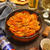 Thyme flavored crispy flower slice potatoes with cayenne pepper  Recipe -No.1642-【English】