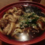 醤油麹de海苔ニラ鶏うどん♪
