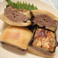 茄子と高野豆腐の挟み焼き浸し