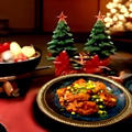 クリスマスにピッタリ！柿を使った和風ハニーチキン by おうちでごはんさん